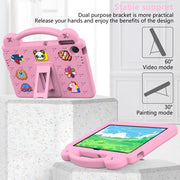 For Lenovo Tab TB-311 / WIFI 10.1 2025 Handle Kickstand Children EVA Shockproof Tablet Case(Pink)