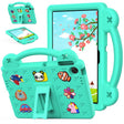 For Lenovo Tab TB-311 / WIFI 10.1 2025 Handle Kickstand Children EVA Shockproof Tablet Case(Mint Green) - Lenovo by PMC TechLife | Online Shopping South Africa | PMC TechLife | Buy Now Pay Later Mobicred