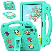 For Lenovo Tab TB-311 / WIFI 10.1 2025 Handle Kickstand Children EVA Shockproof Tablet Case(Mint Green)