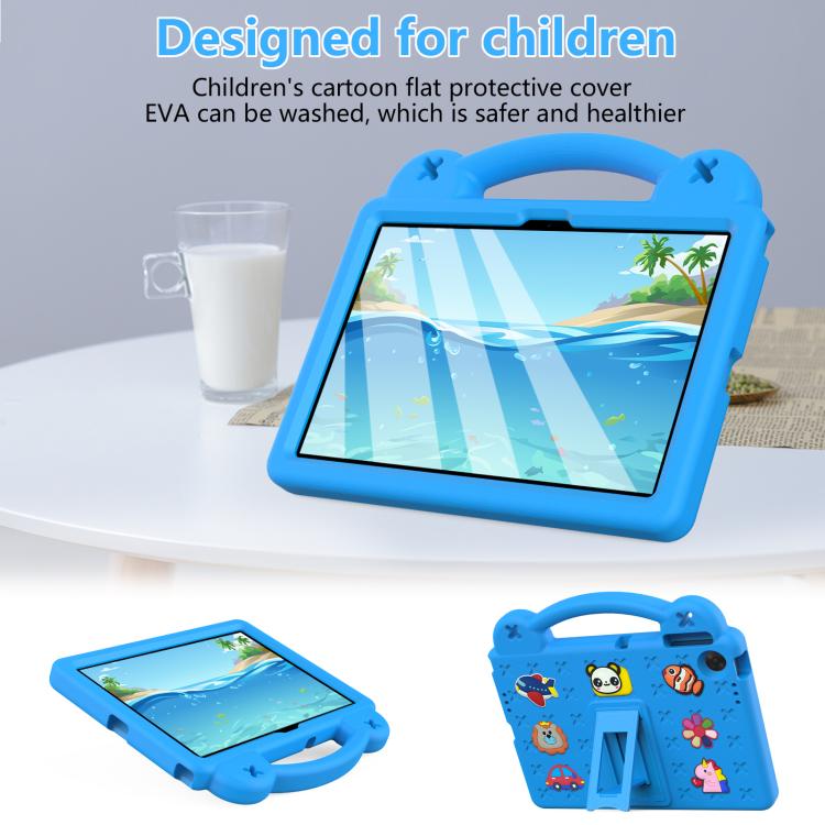 For Lenovo Tab TB-311 / WIFI 10.1 2025 Handle Kickstand Children EVA Shockproof Tablet Case(Sky Blue)