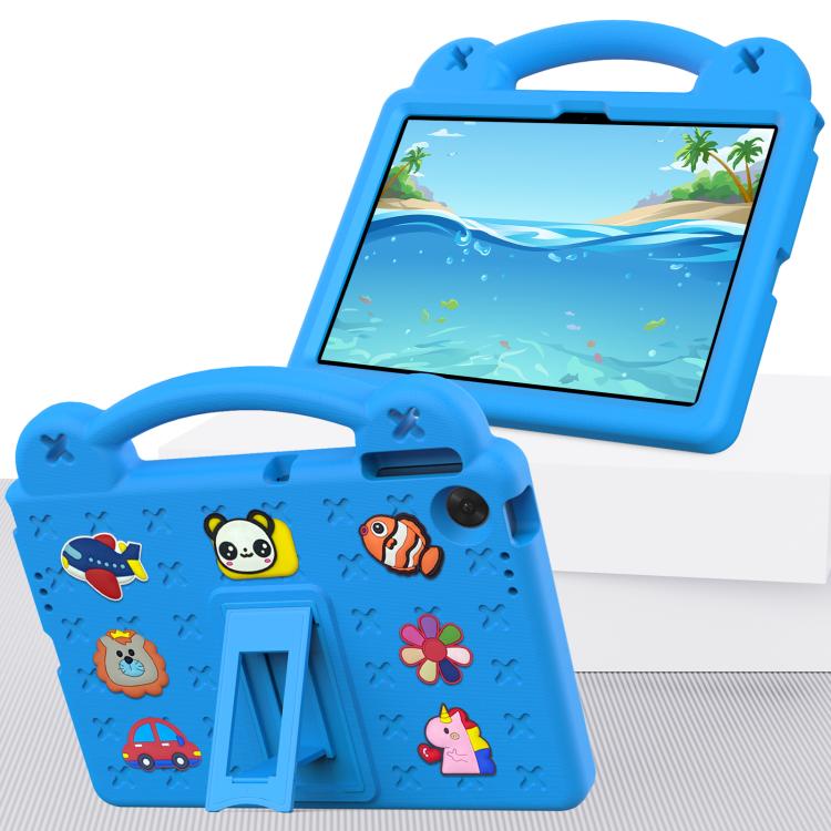 For Lenovo Tab TB-311 / WIFI 10.1 2025 Handle Kickstand Children EVA Shockproof Tablet Case(Sky Blue)