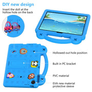 For Lenovo Tab TB-311 / WIFI 10.1 2025 Handle Kickstand Children EVA Shockproof Tablet Case(Sky Blue)