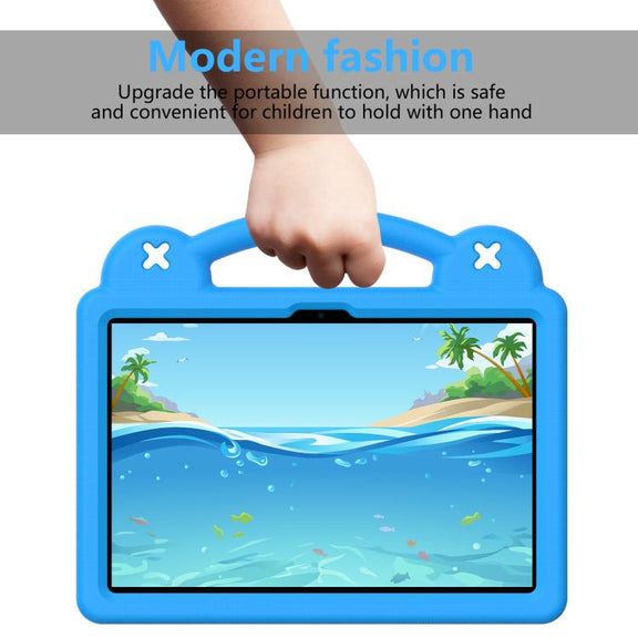 For Lenovo Tab TB-311 / WIFI 10.1 2025 Handle Kickstand Children EVA Shockproof Tablet Case(Sky Blue)