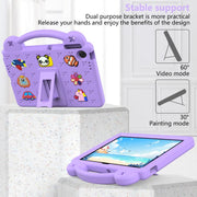 For Lenovo Tab TB-311 / WIFI 10.1 2025 Handle Kickstand Children EVA Shockproof Tablet Case(Light Purple)