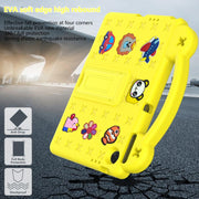 For Lenovo Tab TB-311 / WIFI 10.1 2025 Handle Kickstand Children EVA Shockproof Tablet Case(Yellow)