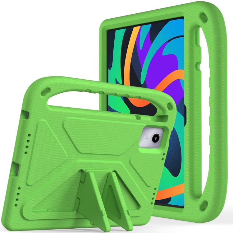 For Lenovo Tab  P12 / Xiaoxin Pad Pro 12.7 Handle EVA Shockproof Tablet Case with Holder(Green) - Lenovo by PMC TechLife | Online Shopping South Africa | PMC TechLife | Buy Now Pay Later Mobicred