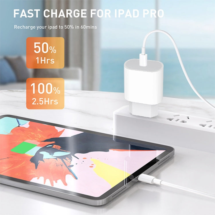 PD35W USB-C / Type-C Port Charger for iPhone / iPad Series, UK Plug