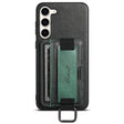 For Samsung Galaxy S24+  5G Suteni H13 Card Wallet Wrist Strap Holder PU Phone Case(Black) - free shipping - PMC Jewellery - Order now!