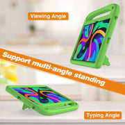 For Amazon Fire Max 11 2023 Handle EVA Shockproof Tablet Case with Holder(Green)