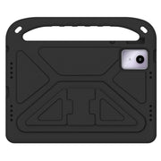 For Amazon Fire Max 11 2023 Handle EVA Shockproof Tablet Case with Holder(Black)