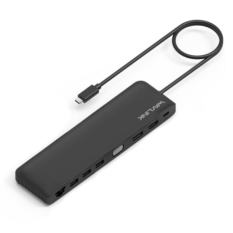 WAVLINK WL-UMD04 Portable USB-C to HD / DVI / VGA Slim Converter Type-C Hub Adapter - free shipping - PMC TechLife - Order now!