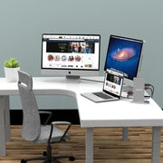 WAVLINK WL-UG69DK7 Laptops Type-C Universal Desktop Docking Station Aluminum Alloy HUB Adapter(EU Plug)