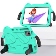 For Lenovo Xiaoxin Pad 2024/Tab M11 Ice Baby EVA Shockproof Hard PC Tablet Case(Mint Green+Black)