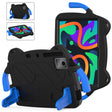 For Lenovo Xiaoxin Pad 2024/Tab M11 Ice Baby EVA Shockproof Hard PC Tablet Case(Black+Blue) - Lenovo by PMC TechLife | Online Shopping South Africa | PMC TechLife | Buy Now Pay Later Mobicred