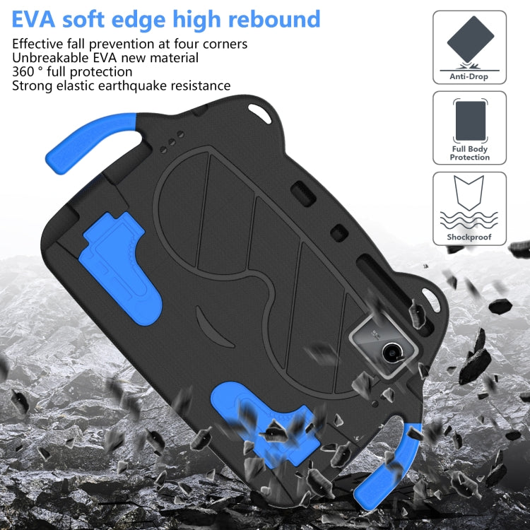 For Lenovo Xiaoxin Pad 2024/Tab M11 Ice Baby EVA Shockproof Hard PC Tablet Case(Black+Blue) - Lenovo by PMC TechLife | Online Shopping South Africa | PMC TechLife | Buy Now Pay Later Mobicred