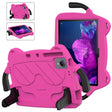 For Lenovo Tab P11 J606F/ P11 Plus J607F Ice Baby EVA Shockproof Hard PC Tablet Case(Rose Red+Black) - Lenovo by PMC TechLife | Online Shopping South Africa | PMC TechLife | Buy Now Pay Later Mobicred