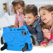 For Lenovo Tab P11 J606F/ P11 Plus J607F Ice Baby EVA Shockproof Hard PC Tablet Case(Sky Blue+Black)