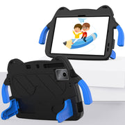 For Lenovo Tab P11 J606F/ P11 Plus J607F Ice Baby EVA Shockproof Hard PC Tablet Case(Black+Blue)
