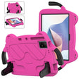 For TCL NxtPader 11 2023 Ice Baby EVA Shockproof Hard PC Tablet Case(Rose Red+Black) - Others by PMC TechLife | Online Shopping South Africa | PMC TechLife | Buy Now Pay Later Mobicred