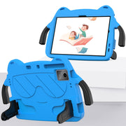 For TCL NxtPader 11 2023 Ice Baby EVA Shockproof Hard PC Tablet Case(Sky Blue+Black)