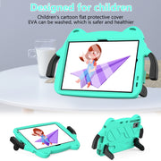 For TCL NxtPader 11 2023 Ice Baby EVA Shockproof Hard PC Tablet Case(Mint Green+Black)