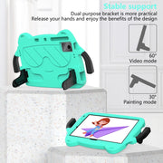 For TCL NxtPader 11 2023 Ice Baby EVA Shockproof Hard PC Tablet Case(Mint Green+Black)