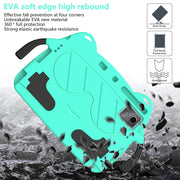 For TCL NxtPader 11 2023 Ice Baby EVA Shockproof Hard PC Tablet Case(Mint Green+Black)