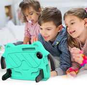 For TCL Tab 8 Gen2 2024 Ice Baby EVA Shockproof Hard PC Tablet Case(Mint Green+Black)