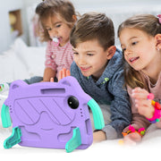 For TCL Tab 8 Gen2 2024 Ice Baby EVA Shockproof Hard PC Tablet Case(Light Purple+Mint Green)