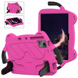 For Onn Tbspg 100110027 2023 Ice Baby EVA Shockproof Hard PC Tablet Case(Rose Red+Black) - Others by PMC TechLife | Online Shopping South Africa | PMC TechLife | Buy Now Pay Later Mobicred