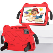 For Onn Tbspg 100110027 2023 Ice Baby EVA Shockproof Hard PC Tablet Case(Rose Red+Black)
