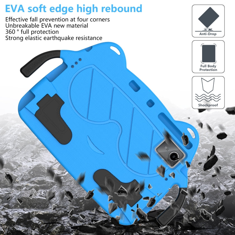 For Onn Tbspg 100110027 2023 Ice Baby EVA Shockproof Hard PC Tablet Case(Sky Blue+Black)