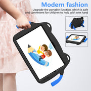 For Onn Tbspg 100110027 2023 Ice Baby EVA Shockproof Hard PC Tablet Case(Black+Blue)