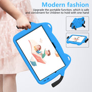 For DOOGEE T30 Pro 11 2023 Ice Baby EVA Shockproof Hard PC Tablet Case(Sky Blue+Black)