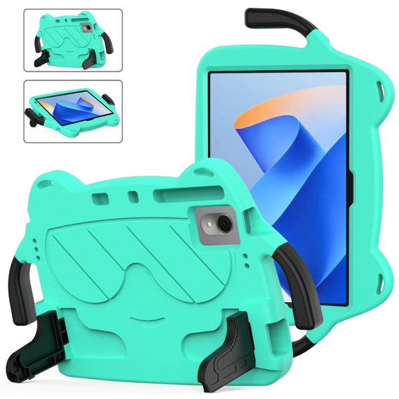 For Huawei MatePad 11 2023/2021 Ice Baby EVA Shockproof Hard PC Tablet Case(Mint Green+Black)