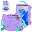 For Huawei MatePad 11 2023/2021 Ice Baby EVA Shockproof Hard PC Tablet Case(Light Purple+Mint Green) - Huawei by PMC TechLife | Online Shopping South Africa | PMC TechLife | Buy Now Pay Later Mobicred