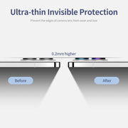 For Redmi K70 / K70 Pro / K70E ENKAY Hat-Prince 9H Rear Camera Lens Aluminium Alloy Tempered Glass Film(Black)