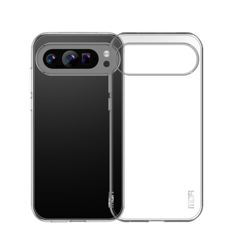 For Google Pixel 9 Pro MOFI Ming Series Transparent Ultra-thin TPU Phone Case(Transparent) - Google Cases by MOFI | Online Shopping South Africa | PMC TechLife | Buy Now Pay Later Mobicred