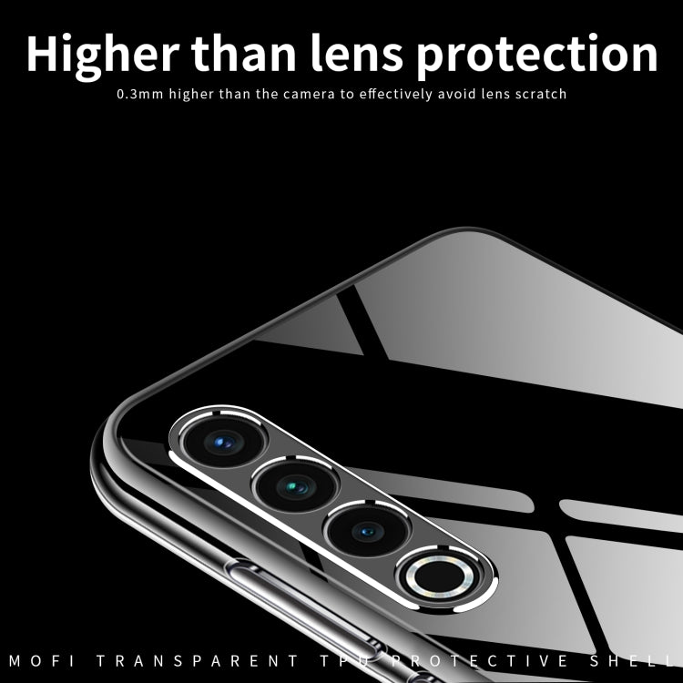 For Meizu 21 Pro MOFI Ming Series Transparent Ultra-thin TPU Phone Case(Transparent) - Meizu by MOFI | Online Shopping South Africa | PMC TechLife | Buy Now Pay Later Mobicred