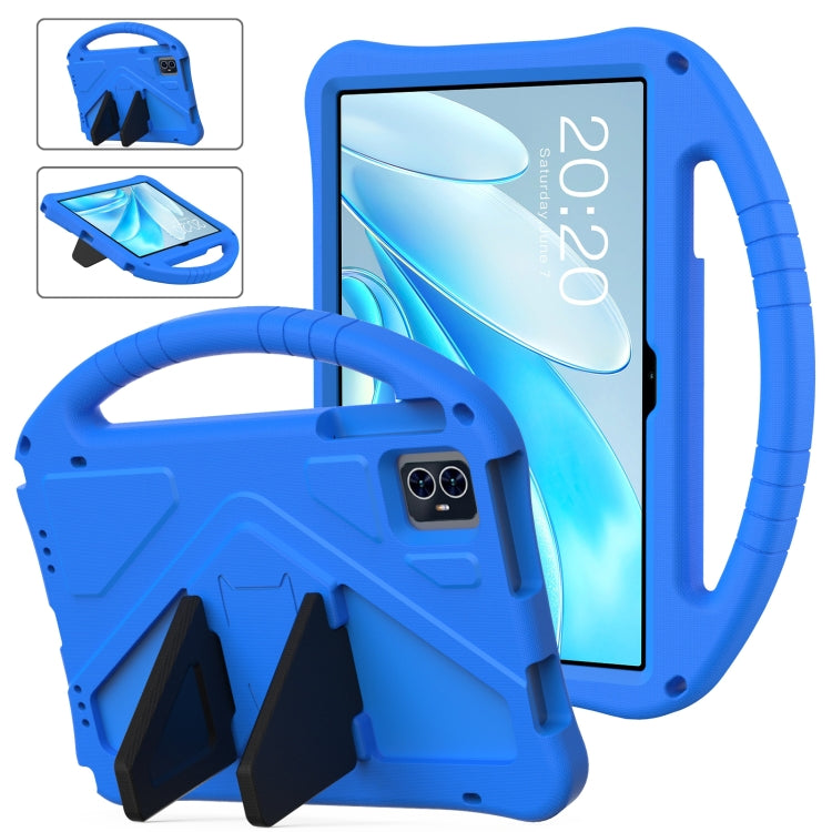 For Teclast M50 HD 10.1 / M50 Pro EVA Shockproof Tablet Case with Holder(Blue) - Others by PMC TechLife | Online Shopping South Africa | PMC TechLife | Buy Now Pay Later Mobicred