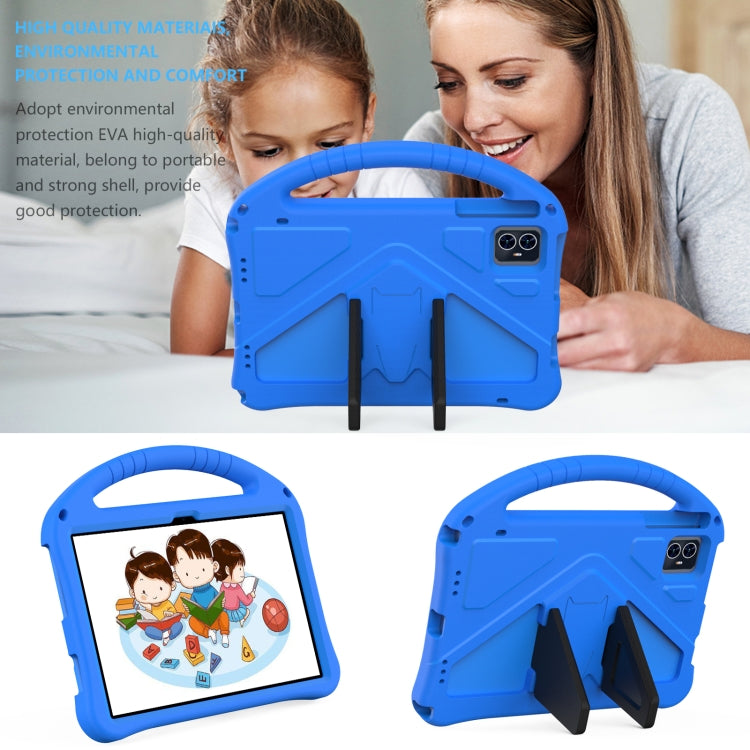 For Teclast M50 HD 10.1 / M50 Pro EVA Shockproof Tablet Case with Holder(Blue) - Others by PMC TechLife | Online Shopping South Africa | PMC TechLife | Buy Now Pay Later Mobicred