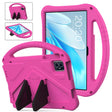 For Teclast M50 HD 10.1 / M50 Pro EVA Shockproof Tablet Case with Holder(Rose Red) - Others by PMC TechLife | Online Shopping South Africa | PMC TechLife | Buy Now Pay Later Mobicred