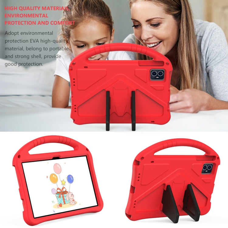 For Blackview Tab 80 10.1 2023 EVA Shockproof Tablet Case with Holder(Red) - Others by PMC TechLife | Online Shopping South Africa | PMC TechLife