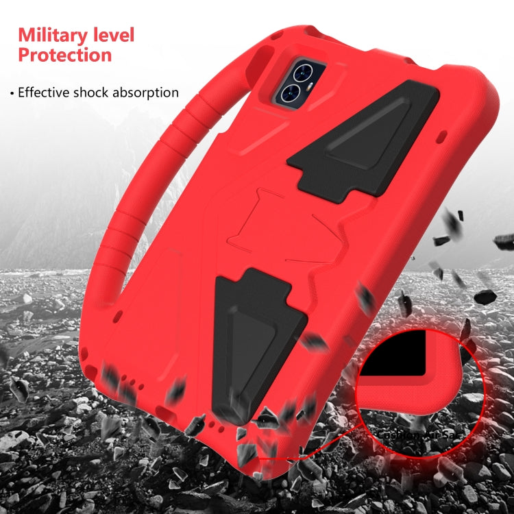 For Blackview Tab 80 10.1 2023 EVA Shockproof Tablet Case with Holder(Red) - Others by PMC TechLife | Online Shopping South Africa | PMC TechLife