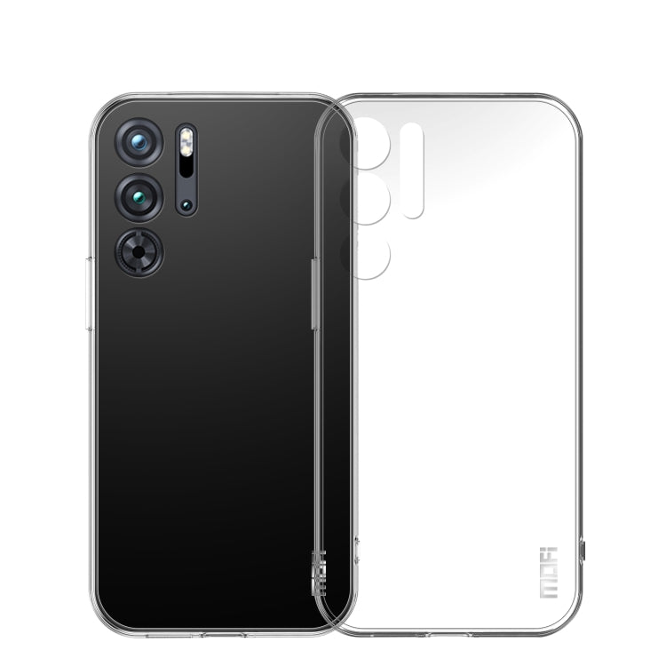 For Nubia Red Magic 9 Pro / 9 Pro+ MOFI Ming Series Transparent Ultra-thin TPU Phone Case(Transparent) - ZTE Cases by MOFI | Online Shopping South Africa | PMC TechLife