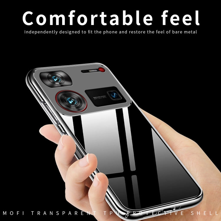 For Nubia Z60 Ultra MOFI Ming Series Transparent Ultra-thin TPU Phone Case(Transparent) - ZTE Cases by MOFI | Online Shopping South Africa | PMC TechLife | Buy Now Pay Later Mobicred