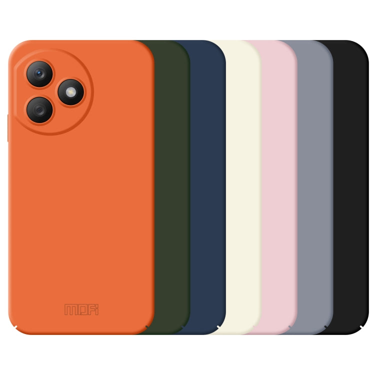 For Honor X50i Pro MOFI Qin Series Skin Feel All-inclusive PC Phone Case(Blue)