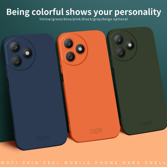 For Honor X50i Pro MOFI Qin Series Skin Feel All-inclusive PC Phone Case(Green)