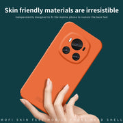 For Honor Magic6 MOFI Qin Series Skin Feel All-inclusive PC Phone Case(Pink)