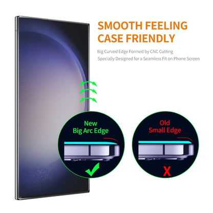 For Samsung Galaxy S24 Ultra 5G ENKAY 0.18mm High Aluminum-silicon Tempered Glass Film, Support Ultrasonic Fingerprint Unclock - Galaxy S24 Ultra 5G Tempered Glass by ENKAY | Online Shopping South Africa | PMC Jewellery | Buy Now Pay Later Mobicred
